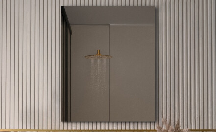 Obdélníková zrcadla bez osvětlení