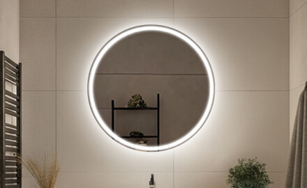 Kulatá zrcadla na baterie