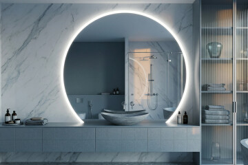 Půlkruhová zrcadla