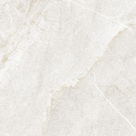Glazované dlaždice na podlahu 60 × 120 cm, světle šedé, kamenný vzhled, matné, A4H1127 Agathos White #7