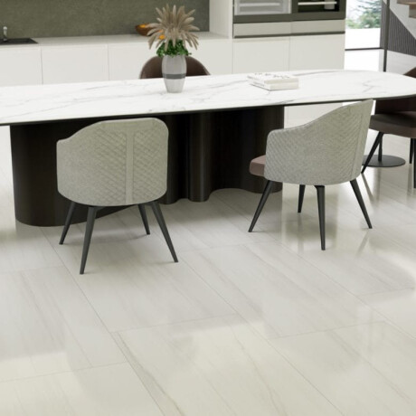 Velkoformátová porcelánová dlažba 120×280 cm, šedá matná s jemnou žilkou, rektifikovaná, A4H186 Dolomite #2