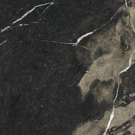 Velkoformátová keramická dlaždice 120 × 280 cm, černá, lesklá, se zlatými žilkami, rektifikovaná, A4H195 Pierre Black #10