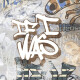 Glazovaná dlažba 120 × 280 cm, šedá matná, rektifikovaná, A4H248 City Graffiti Grey #4