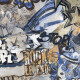 Glazovaná dlažba 120 × 280 cm, šedá matná, rektifikovaná, A4H248 City Graffiti Grey #6