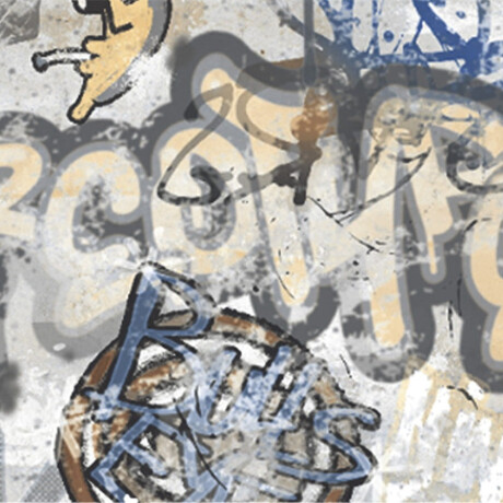 Glazovaná dlažba 120 × 280 cm, šedá matná, rektifikovaná, A4H248 City Graffiti Grey #7