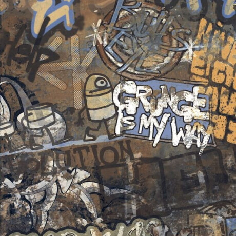 Velkoformátová glazovaná dlažba 120 × 280 cm, matná, rektifikovaná, A4H262 City Graffiti Multicolor #1