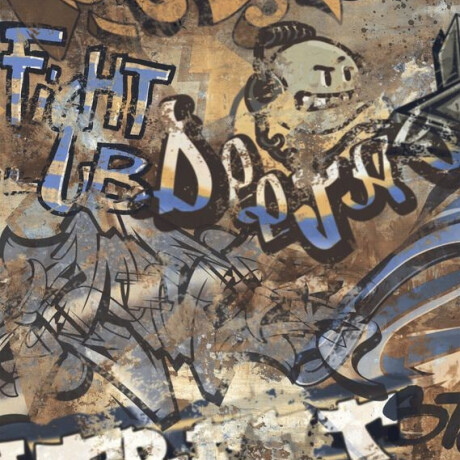 Velkoformátová glazovaná dlažba 120 × 280 cm, matná, rektifikovaná, A4H262 City Graffiti Multicolor #3