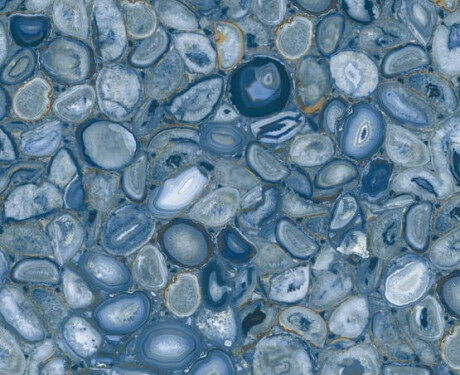 Velkoformátová keramická dlažba 120x280, modrý achát, lesklá, A4H832 Aghatina Azul