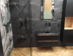 Glazovaná dlažba 60 × 120 cm, černá matná, rektifikovaná, A4H85 Iroc Black