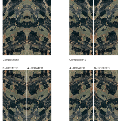 Porcelánová dlažba Bookmatch 120x280, smaragdový mramor s žilkami, lesklá, A4H850 Esmerald, Paříž #5