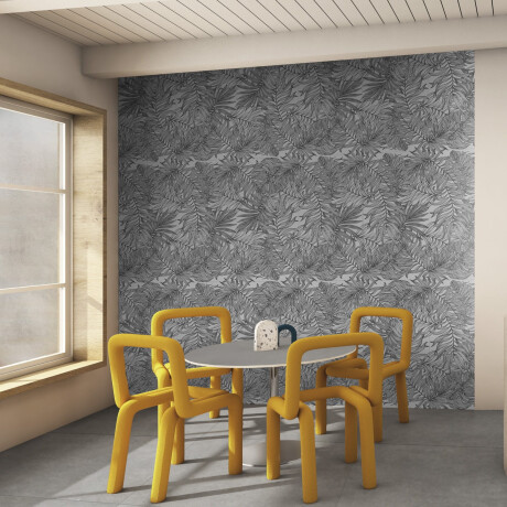 Nástěnná keramická dlažba 60 × 120 cm, šedá, s rostlinnými vzory, matná, A4H925 Panaria #3