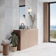 Velkoformátová keramická dlažba 120x280, mramor s žilkami, lesklá, A4H942 Saffire Pearl #4