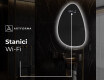 LED zrcadlo do koupelny s nepravidelným tvarem D221 #6