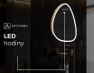 LED zrcadlo do koupelny s nepravidelným tvarem B222 #7
