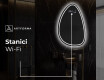 LED zrcadlo do koupelny s nepravidelným tvarem B223 #8