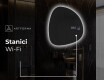 LED zrcadlo do koupelny s nepravidelným tvarem EG221 #7