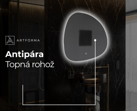 LED zrcadlo do koupelny s nepravidelným tvarem EG221 #9