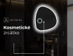 LED zrcadlo do koupelny s nepravidelným tvarem EG222 #5