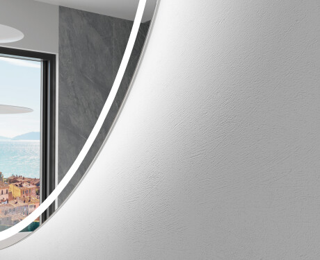 LED zrcadlo do koupelny s nepravidelným tvarem EG223 #2