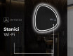 LED zrcadlo do koupelny s nepravidelným tvarem EG223 #9