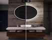 Koupelnové zrcadlo s LED podsvícením L74 #5