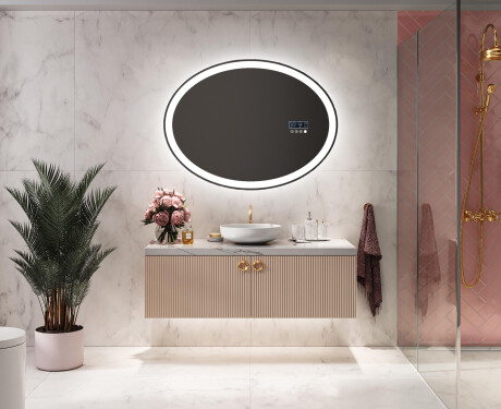 Koupelnové zrcadlo s LED podsvícením L74 #6
