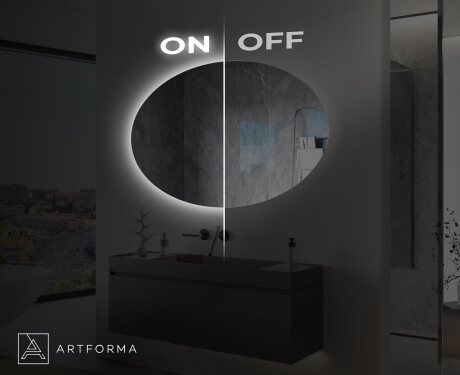 Koupelnové zrcadlo s LED podsvícením L226 #3