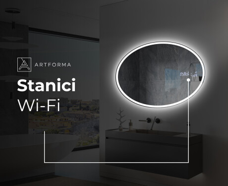 Koupelnové zrcadlo s LED podsvícením L227 #7