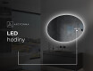 Koupelnové zrcadlo s LED podsvícením L227 #8