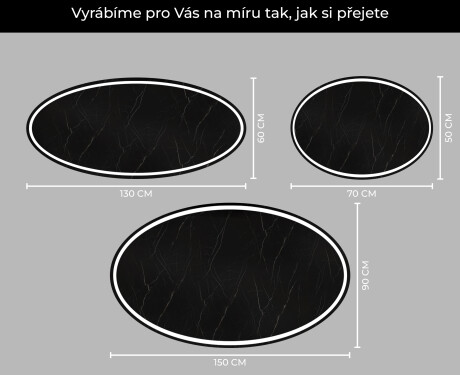 Koupelnové zrcadlo s LED podsvícením L228 #4
