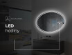 Koupelnové zrcadlo s LED podsvícením L228 #8