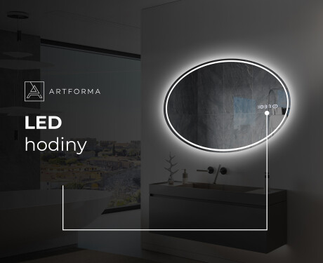 Koupelnové zrcadlo s LED podsvícením L228 #8
