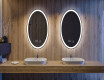 Koupelnové zrcadlo s LED podsvícením L74 #3