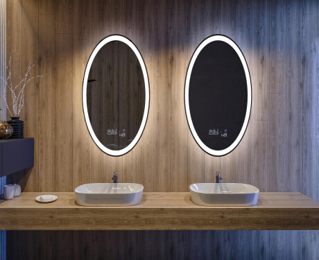 Koupelnové zrcadlo s LED podsvícením L74 #3