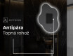 LED zrcadlo do koupelny s nepravidelným tvarem EM221 #9