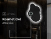 LED zrcadlo do koupelny s nepravidelným tvarem EM222 #5
