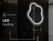 LED zrcadlo do koupelny s nepravidelným tvarem EM222 #8