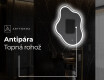 LED zrcadlo do koupelny s nepravidelným tvarem EM222 #9
