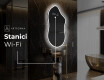LED zrcadlo do koupelny s nepravidelným tvarem F222 #6