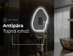 LED zrcadlo do koupelny s nepravidelným tvarem G222 #8