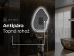 LED zrcadlo do koupelny s nepravidelným tvarem G223 #8