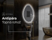 LED zrcadlo do koupelny s nepravidelným tvarem U223 #9