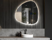 LED zrcadlo do koupelny s nepravidelným tvarem J221 #6
