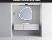 LED zrcadlo do koupelny s nepravidelným tvarem J222 #5