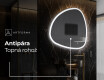 LED zrcadlo do koupelny s nepravidelným tvarem J222 #8