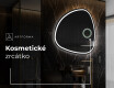 LED zrcadlo do koupelny s nepravidelným tvarem J223 #4