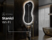 LED zrcadlo do koupelny s nepravidelným tvarem K222 #6