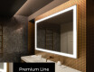 Koupelnové zrcadlo s LED podsvícením L01 #2