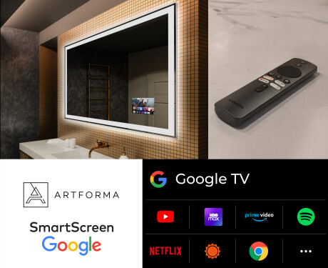 Koupelnové zrcadlo s LED podsvícením L01 #5