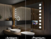 Koupelnové zrcadlo s LED podsvícením L06 #1